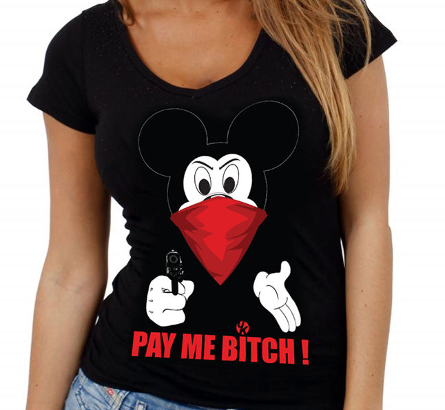 U.Know - Pay Me noir (T-shirt Femme)